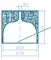 Buse en carbure de tungstène
