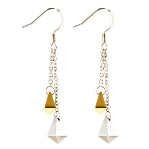 tungsten-gold-earring