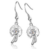 tungsten gold earring91