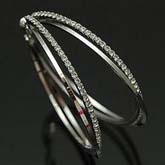 tungsten gold earring128