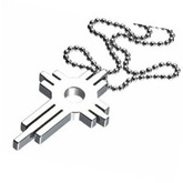 tungsten gold necklace105