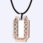 Tungsten gold pendant59