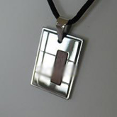 Tungsten gold pendant113