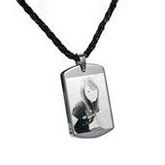 Tungsten gold pendant129