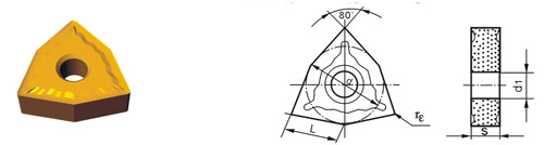インデックスに登録挿入 タイプ?W WNMG-ZM