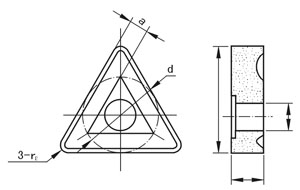 機(jī)械的に挿入にクランプ タイプ3V