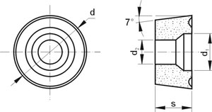 機(jī)械的に挿入にクランプ タイプR